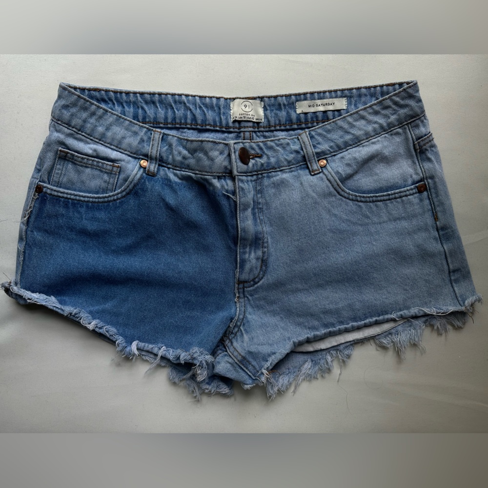 Cotton on multi wash jean shorts